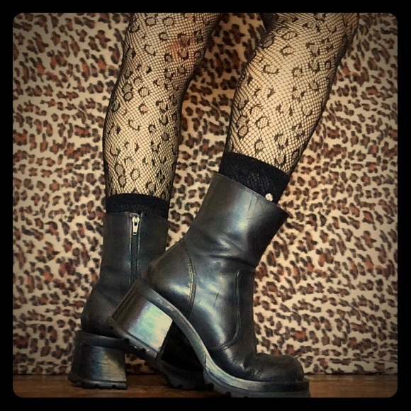 steve madden platform combat boots